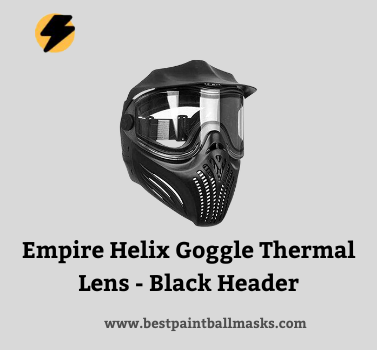 Empire Helix Goggle Thermal Lens - Black Header
