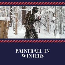winter paintball - winter paintballing