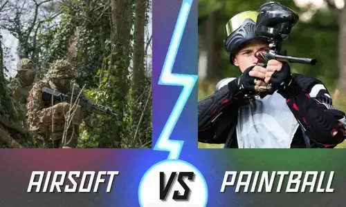 difference between airsoft and paintball